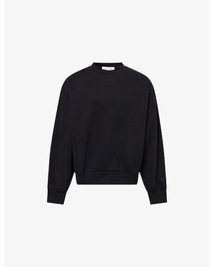Fear Of God Always On Crew-Neck Cotton-Blend Sweatshirt - Black