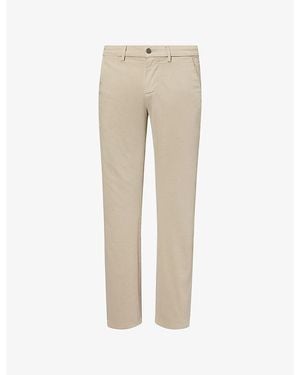 7 For All Mankind Slimmy Tapered Luxe Performance Plus Stretch-Woven Chinos - Natural