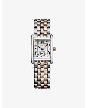 Longines L5.200.5.71.7 Mini Dolcevita Stainless-Steel Quartz Watch - White