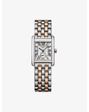 Longines L5.200.5.71.7 Mini Dolcevita Stainless-Steel Quartz Watch - White