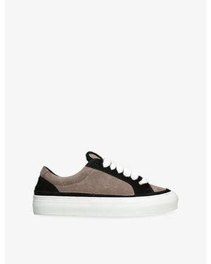 NUMERIS Athena Skate Suede Sneakers - White