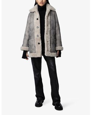 稀少ZADIG& VOLTAIRE タヌキ ファーコート 稀少ZADIG& VOLTAIRE タヌキ ファーコート 稀少ZADIG& VOLTAIRE