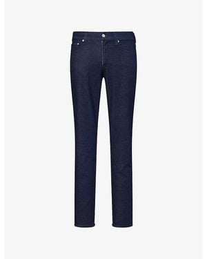 Citizens of Humanity London Slim-Fit Stretch-Cotton Blend Trousers - Blue