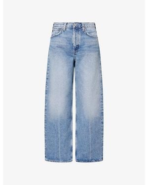 Agolde Arc 29 Loose-Fit Denim Jeans - Blue