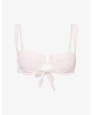 Cheap Monday Cala Roja Underwired Bikini Top - Pink