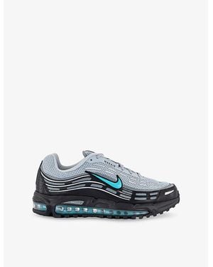 Nike Air Max Tl 2.5 Mesh And Leather Low-Top Trainers - Blue