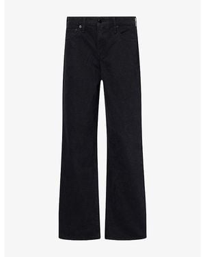 Rag & Bone Cam Straight-Leg Denim Jeans - Blue