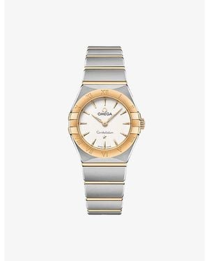 Omega Constellation 18Ct- And Stainless-Steel Quartz Watch 25Mm - Metallic
