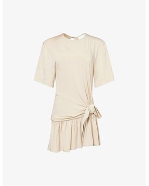 オールインワン・サロペット Blumarine Bijou Bow Brooch Jersey Mini Dress Blumarine Bijou Bow Brooch Jersey Mini Dress | THE LIST