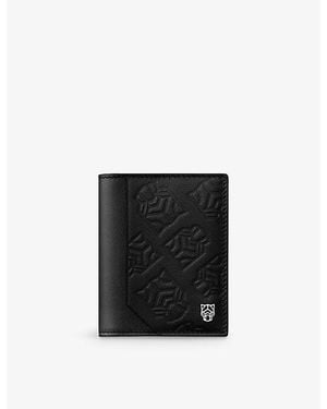 Cartier Panthère De Quilted Leather Card Holder - Black