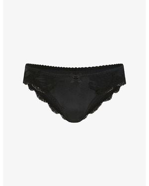 Agent Provocateur Molly Satin Full Brief - Black