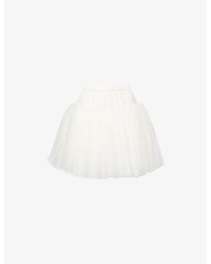 Simone Rocha Ballet Layered Tutu Mini Skirt - White