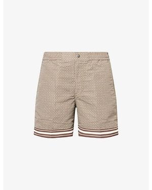 CHE Lucena Printed Swim Shorts - Natural