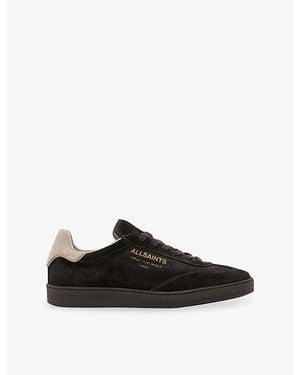 AllSaints Thelma Suede Trainers - Black