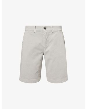 7 For All Mankind Luxe Performance Cotton Chino Shorts - Grey