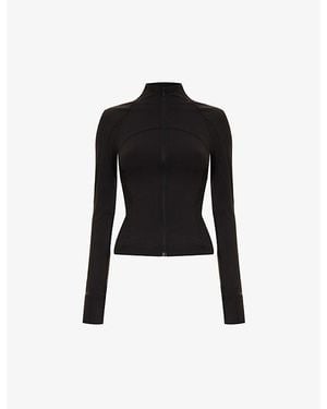 lululemon Define Nulu Cropped Stretch-Woven Jacket - Black