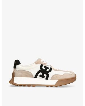 Sam Edelman Langley Suede And Mesh Low-Top Sneakers - Multicolor