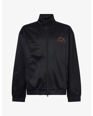 Carhartt Bolon Logo-Embroidered Woven Track Jacket - Black