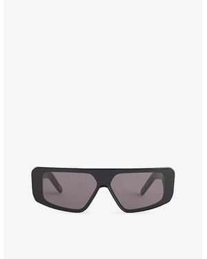 Rick Owens Performa Acetate Sunglasses - Gray