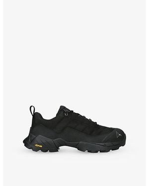 ROA Katharina Woven Sneakers - Black