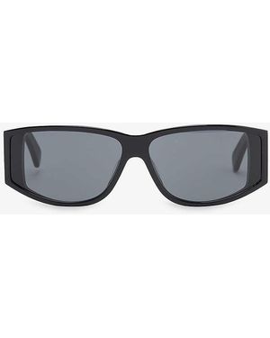Celine Cl000370 Cl40227u Rectangle-frame Acetate Sunglasses - Grey