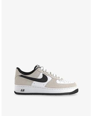 Nike Air Force 1 '07 Suede Low-Top Trainers - White