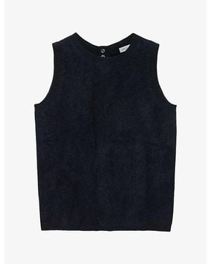 AllSaints Ada Cashmere Top - Blue