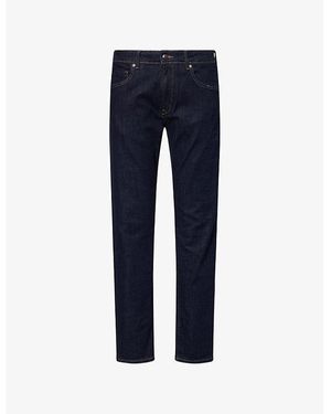 Hackett Rinse Wash Straight Denim Jeans - Blue