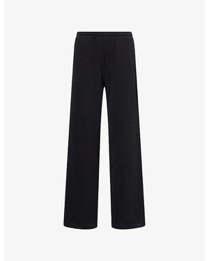 Vuori Sedona Straight-Leg Cotton-Blend Jogging Bottoms - Black
