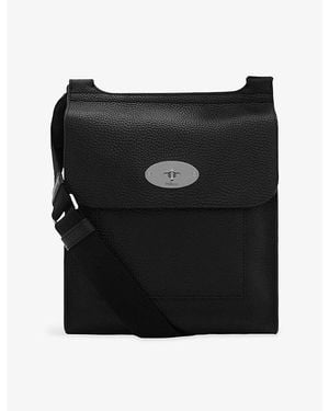 Mulberry Antony Small Grained Leather Cross-Body Bag - Black