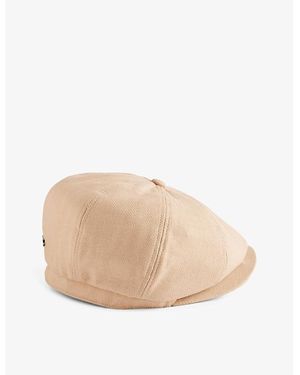 Ted Baker Aliccs Herringbone Woven Boy Hat - Natural