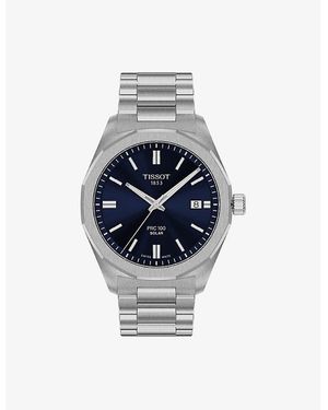 Tissot Prc 100 Solar Stainless-Steel Quartz Watch - Blue