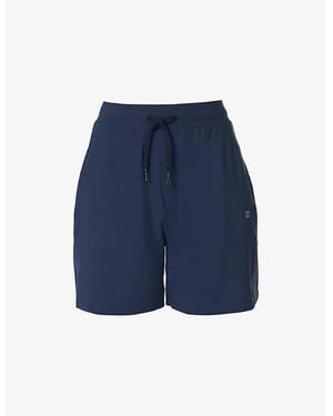 Sweaty Betty Explorer 5.5In Stretch-Woven Cycling Shorts - Blue