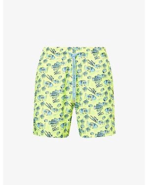 Vilebrequin Mahina Printed Swim Shorts - Green