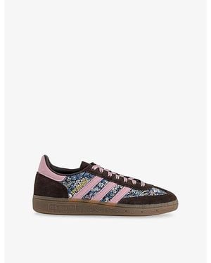adidas Handball Spezial Suede And Woven Trainers - Multicolour