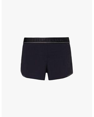 Thrudark Force Velocity Split Stretch-Shell Shorts - Blue