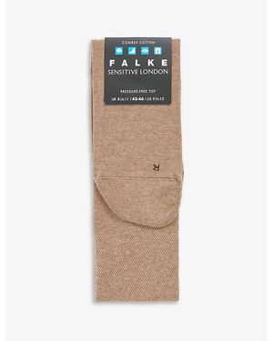 FALKE Sensitive London Stretch Cotton-Blend Socks - Multicolour