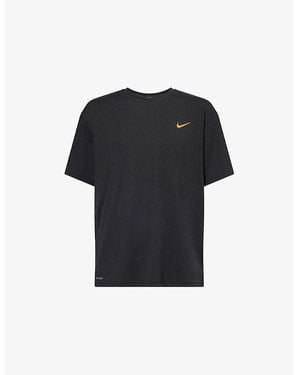 Nike Sail Boat Hydroguard Stretch-Jersey T-Shirt - Blue