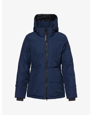 Canada Goose Chelsea Hooded Down Parka - Blue