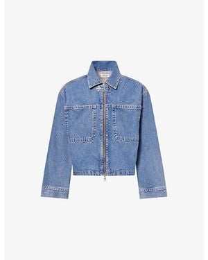Agolde Croydon Denim Jacket - Blue