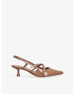 Steve Madden Lindale Faux-Leather Slingbacks - Pink