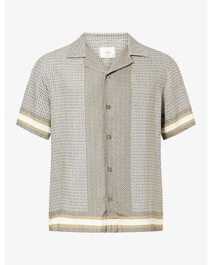 CHE Berkeley Printed Woven Shirt - Grey