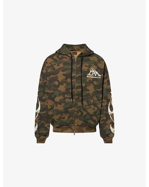 GODMADE Military Cotton Hoodie - Green