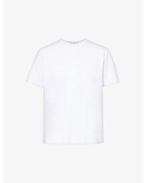 GOOD AMERICAN Heritage Regular-Fit Cotton-Jersey T-Shirt - White