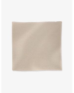 Cartier Panthère De Silk And Cashmere Scarf - Natural