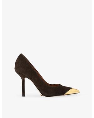Kurt Geiger Regent Heeled Faux-Leather Courts - Multicolour