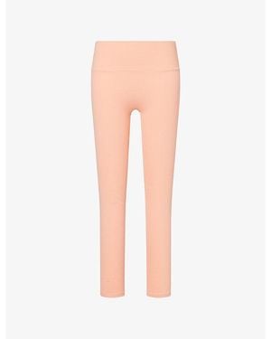 Sisterly Tribe Softsculpt Full-Length Workout Leggings - Pink