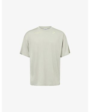 GYMSHARK Condition Club Oversize Stretch-Jersey T-Shirt - White