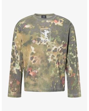 Heresy Rogue Brand- Waffle-Knit Top - Green