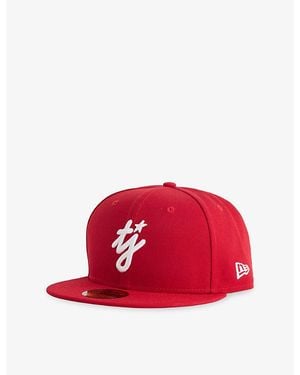 Twojeys X New Era 59Fifty Brand-Embroidered Canvas Cap